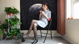 【KM摄影】4K 249 连衣裙黑丝制服挑鞋足秀