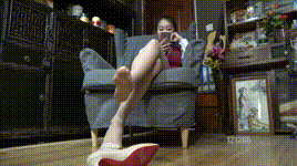 【KM摄影】4K 277 空乘沙发制服肉丝挑鞋