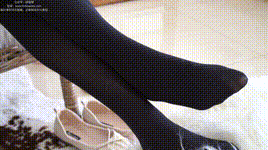 【袜啵啵】NO.029 小甜豆-平底鞋、厚黑丝、厚肉丝、踩饼干剧情