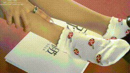 【袜啵啵】NO.030 稚予- 皮鞋、短白棉袜、肉丝