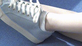 【袜啵啵】NO.037 稚予-帆布鞋、短白棉袜、白丝