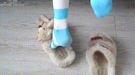 【袜啵啵】NO.070 稚予-皮鞋、拖鞋、过膝袜、白棉袜