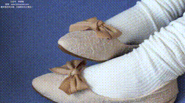 【袜啵啵】NO.107 小安-平底鞋、白棉袜、肉丝