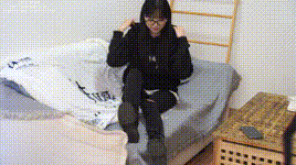 【袜啵啵】NO.061 稚予-短靴、白棉袜、裸足