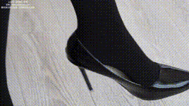 【袜啵啵】NO.090 小甜豆-高跟鞋、厚黑丝