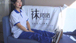 【袜啵啵】NO.039 小奶熊-校服、vans帆布鞋、短白棉袜、裸足