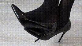 【袜啵啵】NO.150 小甜豆-高跟鞋、厚黑丝