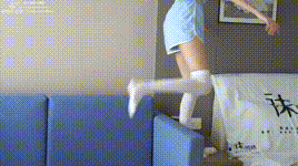 【袜啵啵】NO.157 稚予-高跟鞋、白丝大腿袜、裸足