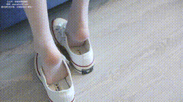 【袜啵啵】NO.234 稚予-板鞋、白丝