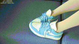 【袜啵啵】NO.228 小沫-板鞋、厚肉丝、裸足