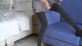 【袜啵啵】NO.210 小甜豆-皮鞋、厚灰丝、ol装