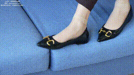 【袜啵啵】NO.271 芝士-平底鞋、短肉丝、银行制服