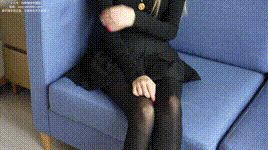 【袜啵啵】NO.255 稚予-皮鞋、厚黑丝