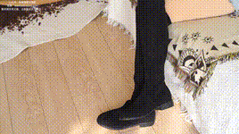 【袜啵啵】NO.218 小甜豆-长靴、厚肉丝