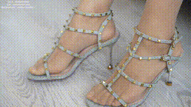 【袜啵啵】NO.288 奶油-高跟鞋、高跟凉鞋、肉丝