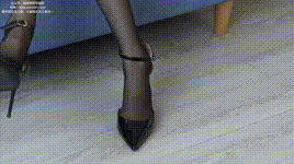 【袜啵啵】NO.265 稚予-平底鞋、高跟鞋、黑丝、肉丝