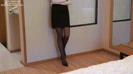 【袜啵啵】NO.244 小甜豆-高跟鞋、黑丝、ol制服