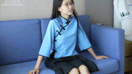 【袜啵啵】NO.279 芝士-皮鞋、白棉袜、民国学生装