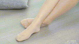 【袜啵啵】NO.338 甜甜圈-高跟鞋、肉丝（脚尖加固款）、ol风（花絮版）