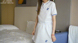 【袜啵啵】NO.344 稚予-板鞋、平底鞋、白丝（花絮版）