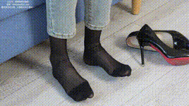 【袜啵啵】NO.337 稚予-高跟鞋、高跟凉鞋、黑丝（脚尖加固款）、裤里丝、裸足（超长花絮版）