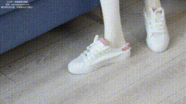 【袜啵啵】NO.229 稚予-板鞋、皮鞋、两双大腿袜