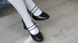 【袜啵啵】NO.306 奶油-高跟鞋、皮鞋、厚白丝大腿袜、厚肉丝（仅打底）、白棉袜（花絮版）