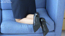 【袜啵啵】NO.334 芝士-东航制服、两双高跟鞋、薄肉丝（脚尖透明款）、薄灰丝（花絮版）