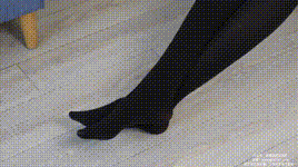 【袜啵啵】NO.321 稚予-高跟鞋、厚黑丝（花絮版）