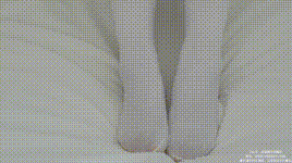 【袜啵啵】NO.325 甜甜圈-皮鞋、厚白丝（花絮版）