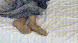 【袜啵啵】NO.428 稚予-皮鞋、灰丝（脚尖加固款）（花絮版）