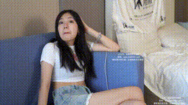 【袜啵啵】NO.426 小甜豆-高跟鞋、裸足（黑色指甲油）、白棉袜、黑色指甲油涂手和脚指甲剧情（花絮版）