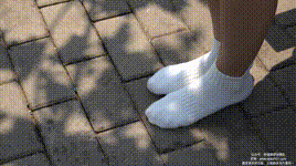 【袜啵啵】NO.399 糯米-皮鞋、白棉袜、jk制服（花絮版）