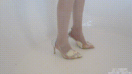 【袜啵啵】NO.433 小甜豆-透明高跟、白丝（脚尖透明款）、穿鞋往鞋里倒酸奶剧情 花絮版