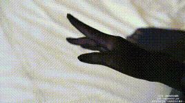 【袜啵啵】NO.513 小甜豆 帆布鞋、白棉袜、厚黑丝五指袜、黑丝手套、黑色连体衣（打底）和jk制服叠穿、裤里丝、黑色口罩（花絮版）