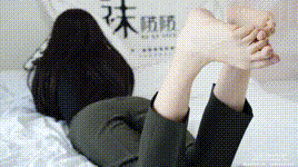 【袜啵啵】NO.519 小甜豆 高跟鞋、薄黑丝（脚尖加固款）、裸足、ol制服、裤里丝（花絮版）