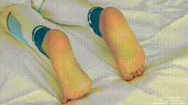 【袜啵啵】NO.463 甜甜圈 高跟鞋、厚白丝、裸足、连体衣裤里丝（花絮版）