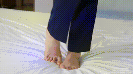 【袜啵啵】NO.461 糯米 高跟鞋、短肉丝（脚尖加固款）、裸足（花絮版）