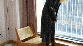 【袜啵啵】NO.507 小甜豆 高跟长靴、薄黑丝（脚尖加固款）、皮衣外套、ol风（超长花絮版） _1