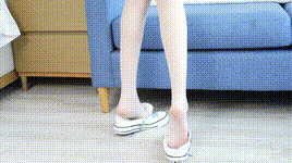 【袜啵啵】NO.467 稚予 板鞋、白丝（花絮版）