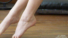 【袜啵啵】NO.533 甜甜圈 高跟鞋、薄黑丝、薄肉丝（脚尖微加固款）、裸足（花絮版）