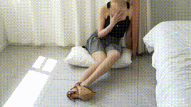 【袜啵啵】NO.546 小甜豆 高跟鞋、高跟长靴、薄肉丝、薄灰丝、裸足