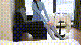 【袜啵啵】NO.605 香菜 高跟长靴、薄蓝丝（脚尖透明款）、薄黑丝（脚尖透明款）