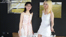 【袜啵啵】NO.524 小甜豆糯米 高跟鞋、板鞋、白棉袜、薄白丝（脚尖加固款）、油亮薄肉丝（脚尖微加固款）、裸足、双人踩酸奶（剧情版）