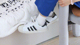 【袜啵啵】NO.569 香菜 校服、板鞋、白棉袜、薄肉丝（脚尖加固款）