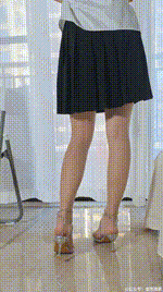 【凝思摄影】NO.040 小睿 制服、连裤肉丝、高跟鞋