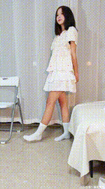 【凝思摄影】NO.036 沅沅 连衣裙、短白袜、平底鞋