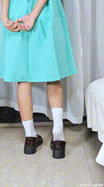 【凝思摄影】NO.050 沅沅 连衣裙、短白袜、小皮鞋