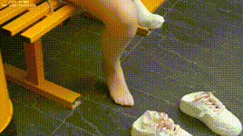 【甜予摄影】NO.026 璇璇-板鞋、白棉袜、肉丝 _1