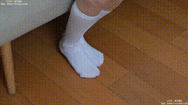 【甜予摄影】NO.021 齐齐-两双AJ、过膝白丝、裸足 _1